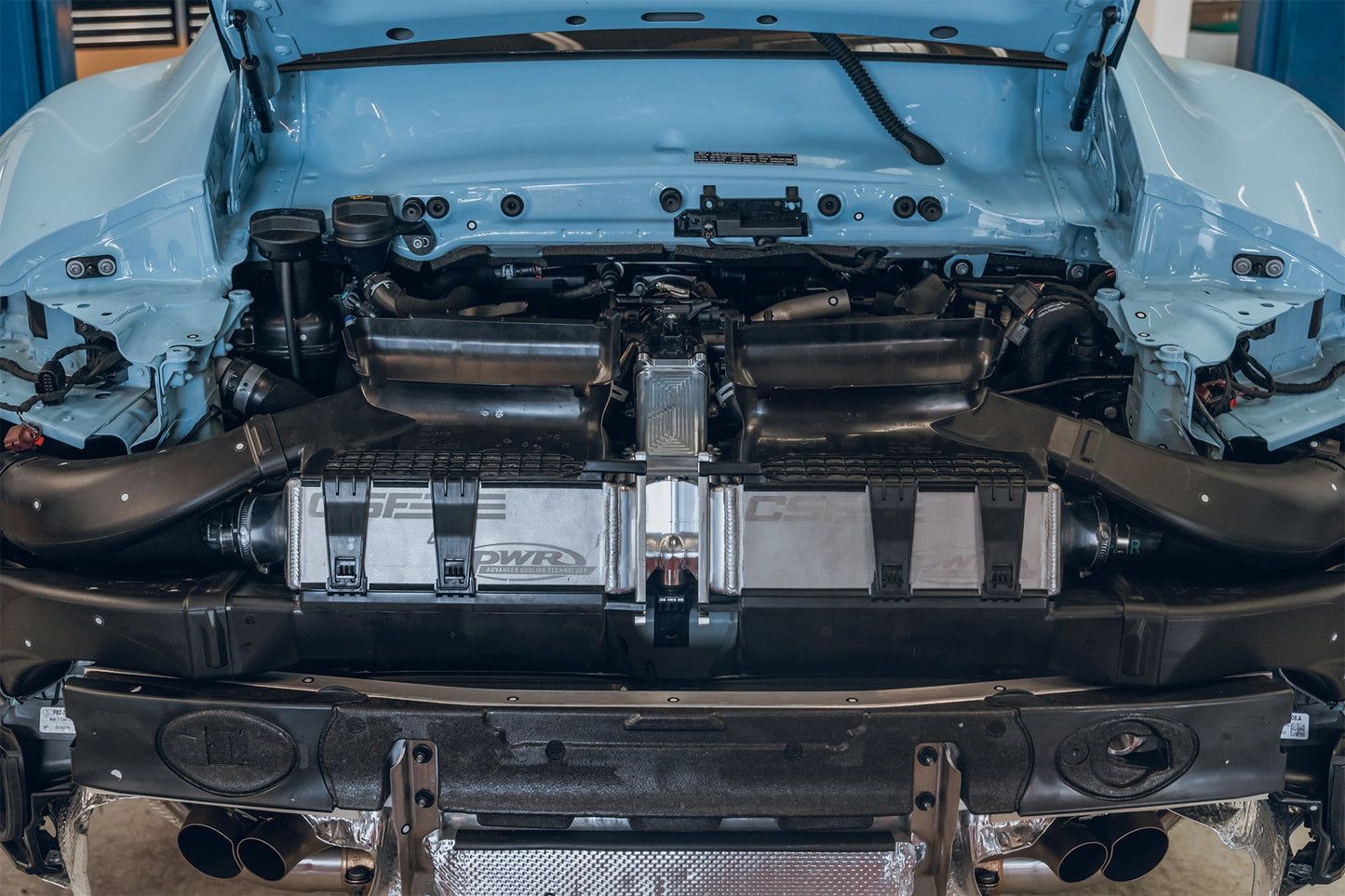 Porsche 911 Turbo 992 Twin Intercooler Set