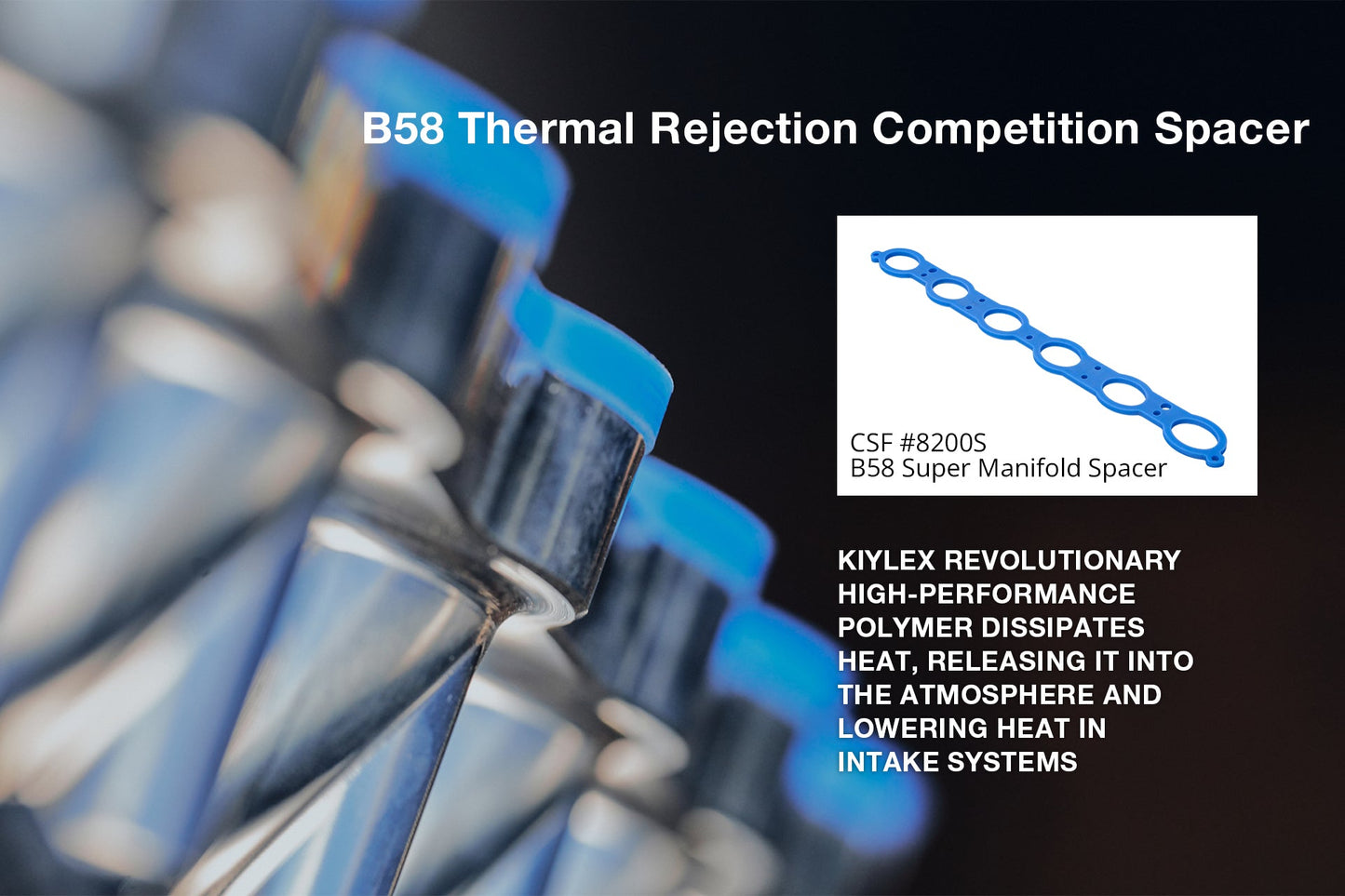 BMW B58 Thermal Rejection Spacer Competition 8200/8200C