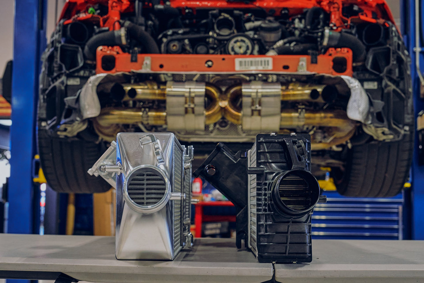 Porsche 911 Carrera 992 Twin Intercooler Set