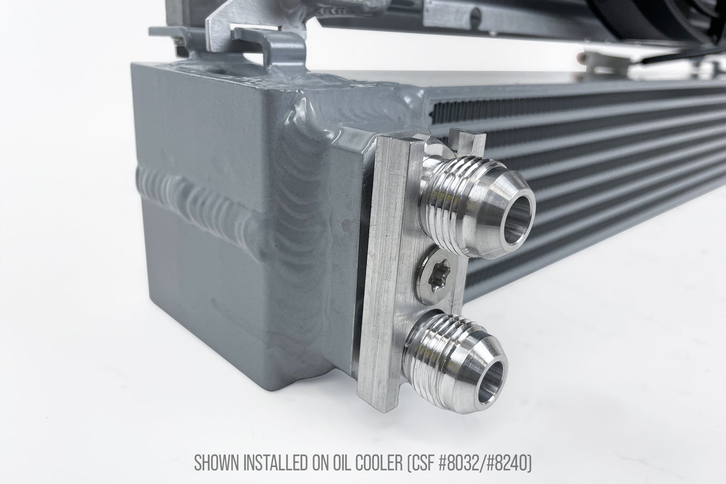 CSF Oil Cooler -10AN Fitting Kit for #8032 & #8240