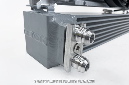 CSF Oil Cooler -10AN Fitting Kit for #8032 & #8240