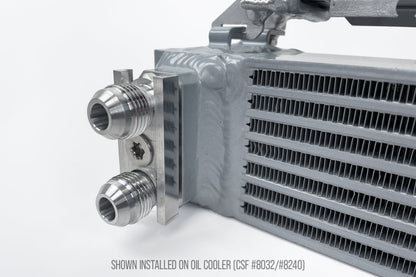 CSF Oil Cooler -10AN Fitting Kit for #8032 & #8240