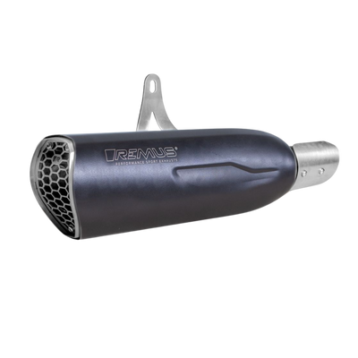 KTM 1290 Super Adventure S/R/T NXT Slip On silencer, stainless steel black