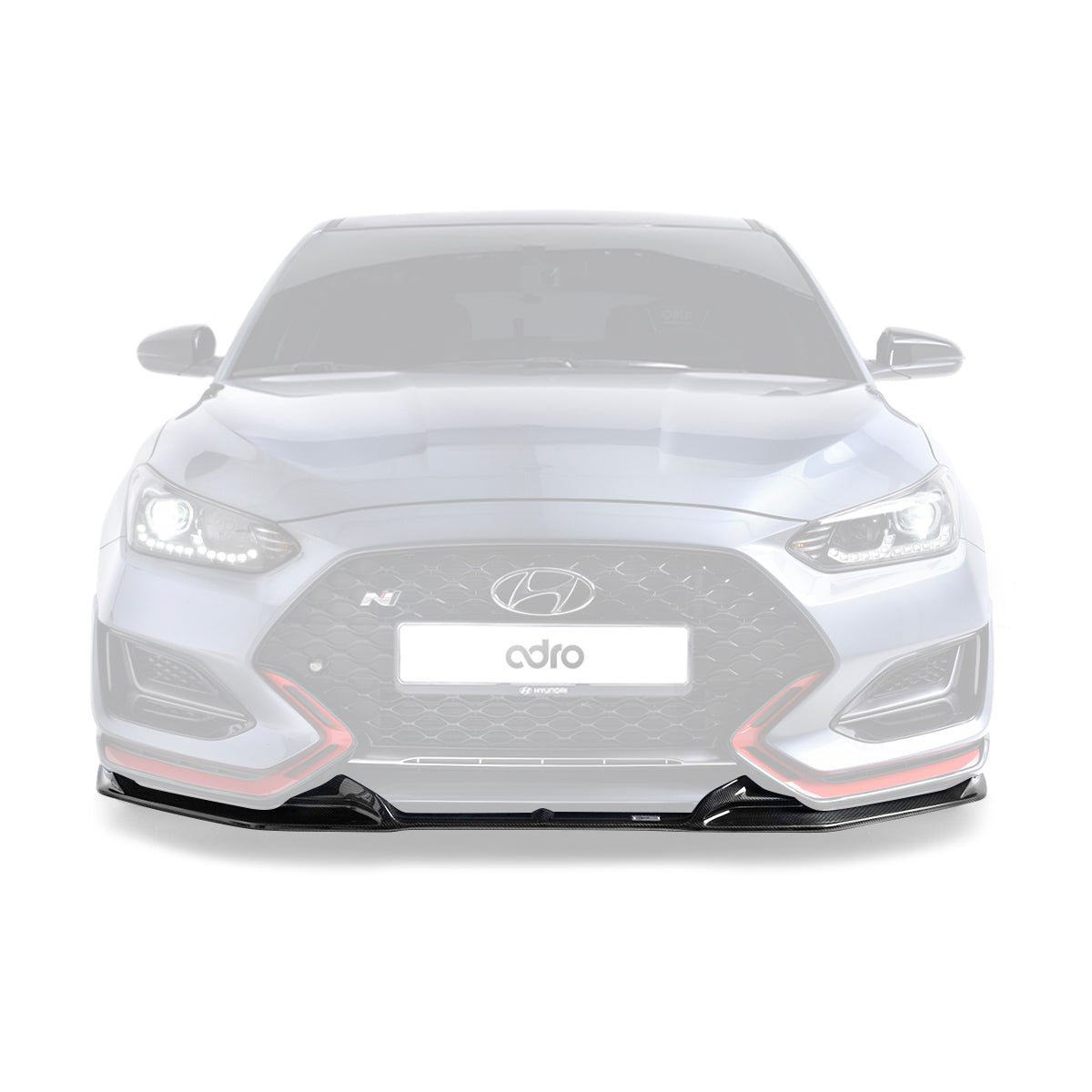 Hyundai Veloster N Front Lip V2 B Type