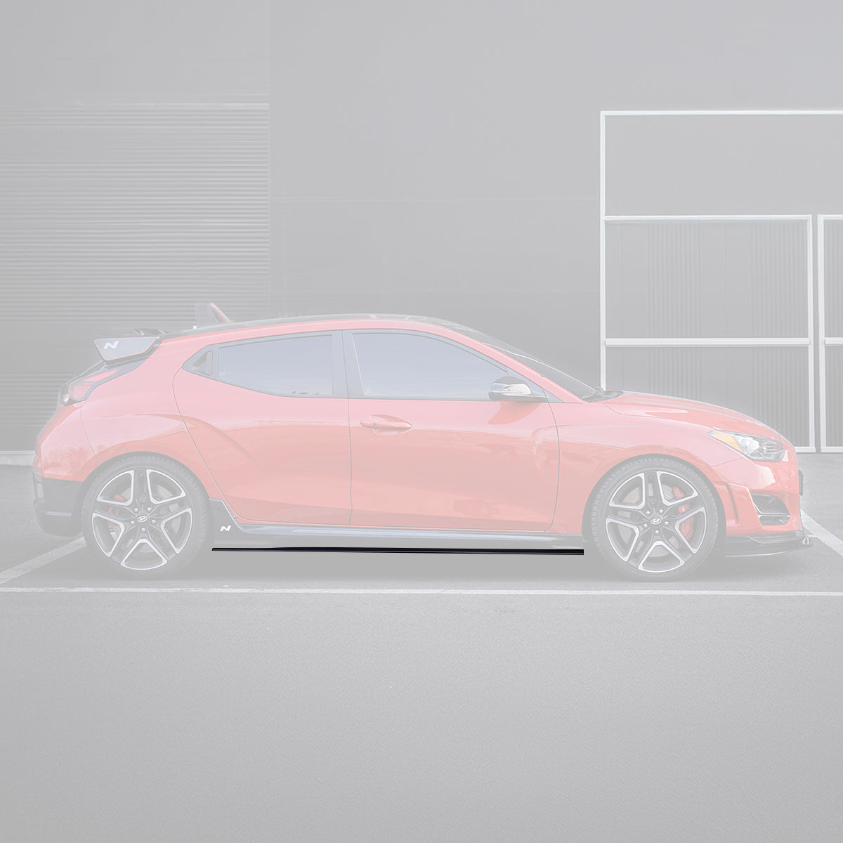 Hyundai Veloster N Side Skirts V1