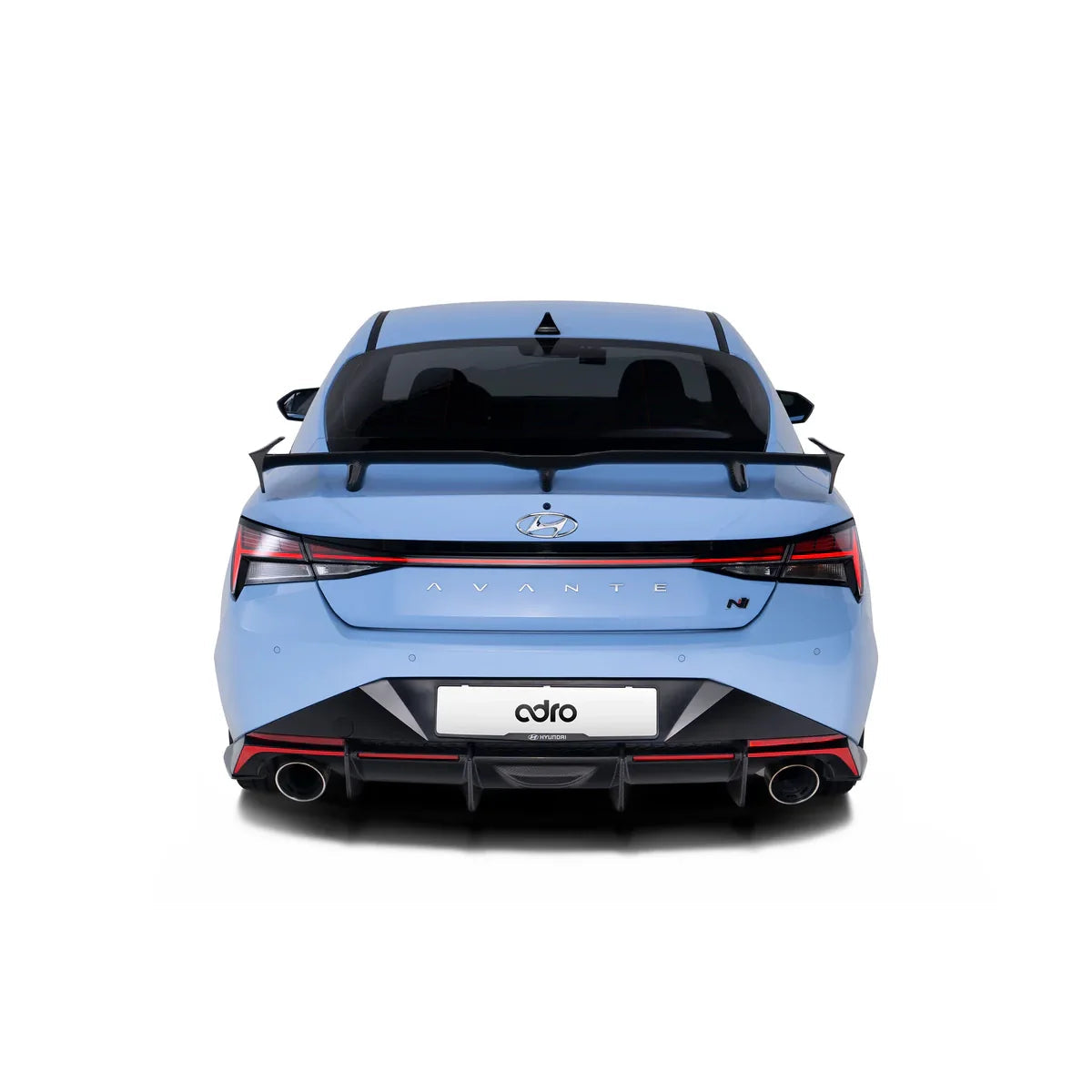 Hyundai Elantra N Rear Diffuser