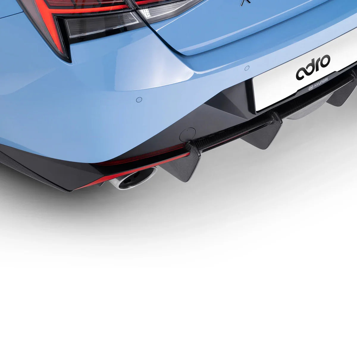 Hyundai Elantra N Rear Diffuser