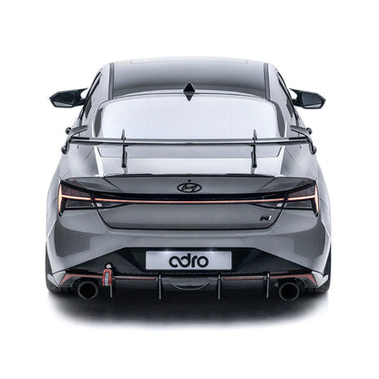 Hyundai Elantra N AT-R1 Swan Neck Wing Curved