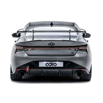Hyundai Elantra N AT-R1 Swan Neck Wing Curved