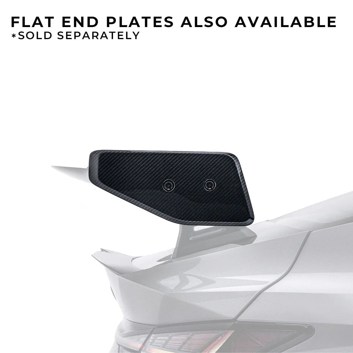 Hyundai Elantra N AT-R1 Swan Neck Wing Curved
