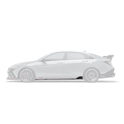 Hyundai Elantra N Facelift (PE) Side Skirts