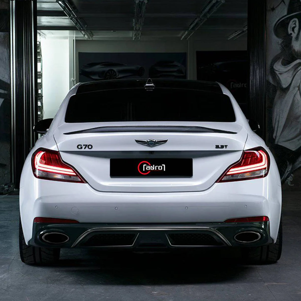 Genesis G70 Trunk Spoiler