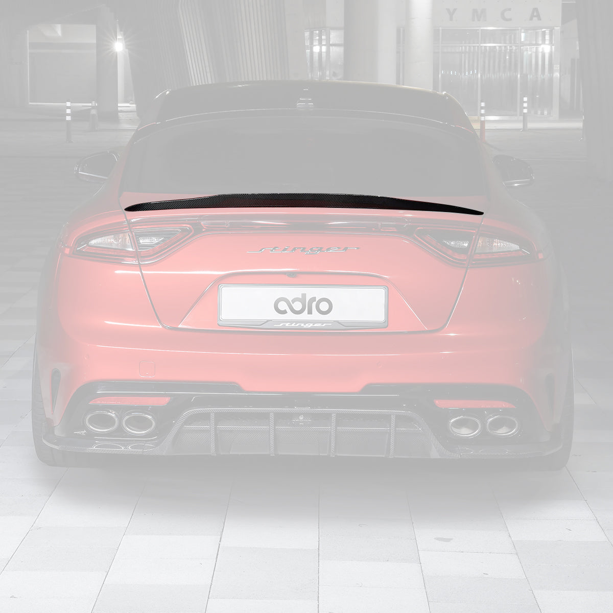 Kia Stinger Trunk Spoiler