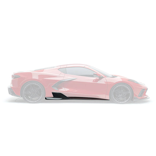 Chevrolet Corvette C8 Side Skirts