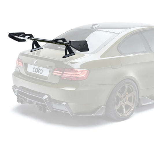 BMW E92 M3 AT-R1 Swan Neck Wing Curved