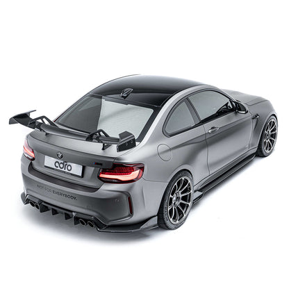 BMW F87 M2 AT-R1 Swan Neck Wing Curved