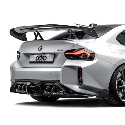 BMW G87 M2 AT-R3 Swan Neck Wing Curved