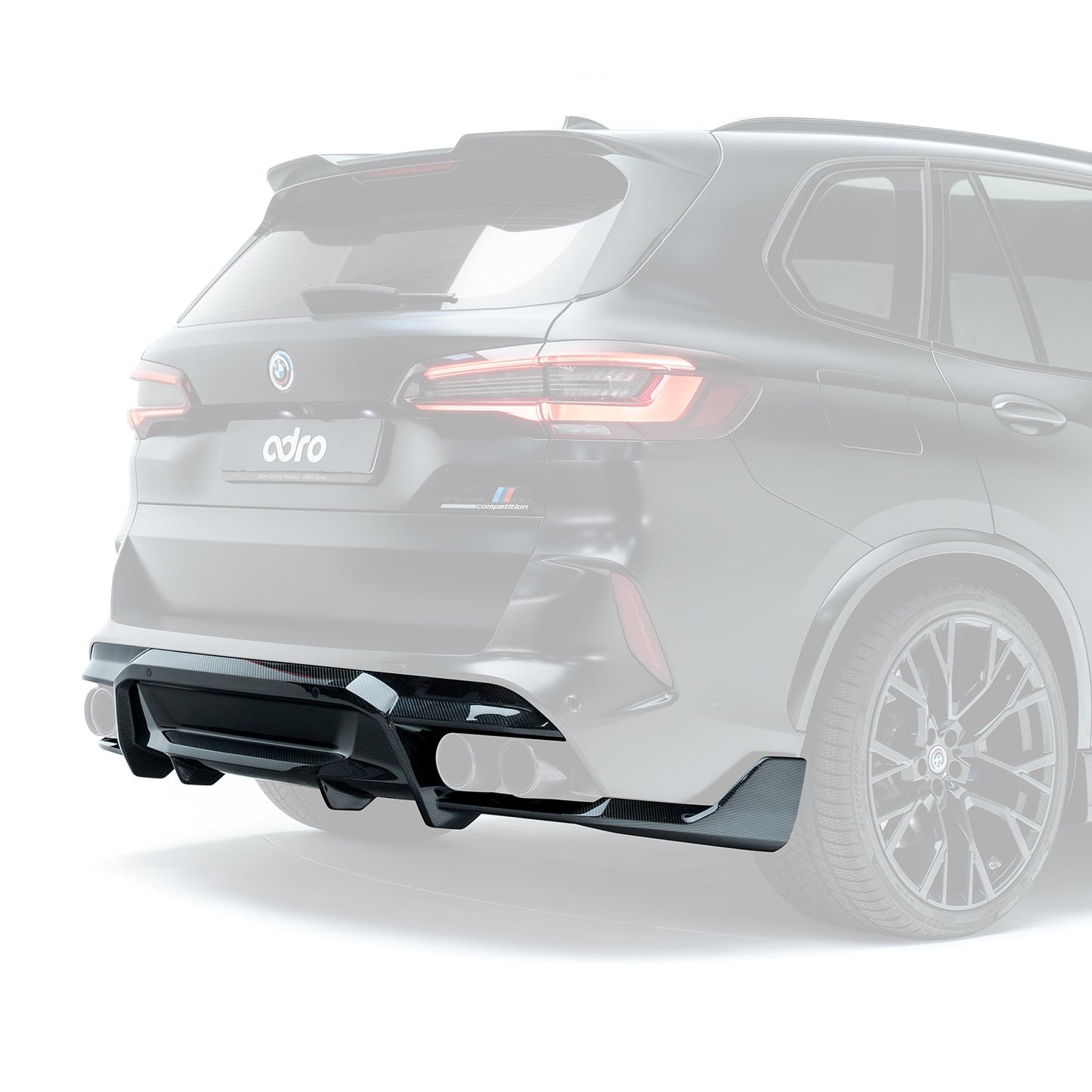 BMW F95 X5M Rear Diffuser
