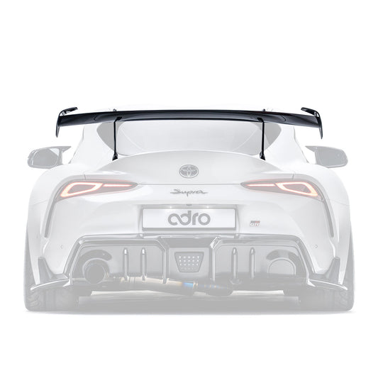 Toyota GR Supra AT-R2 Swan Neck Wing Taller