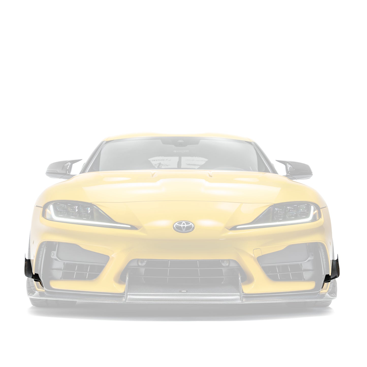 Toyota GR Supra Prepreg Canards (Adro Bumper)