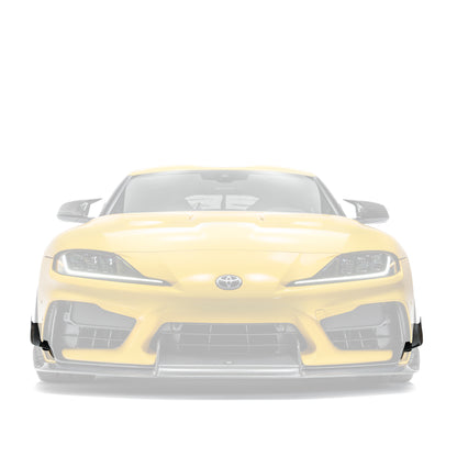Toyota GR Supra Prepreg Canards (Adro Bumper)
