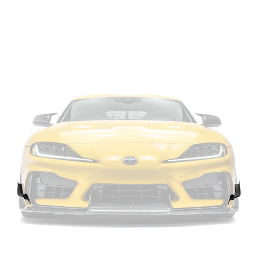 Toyota GR Supra Prepreg Canards (Adro Bumper)