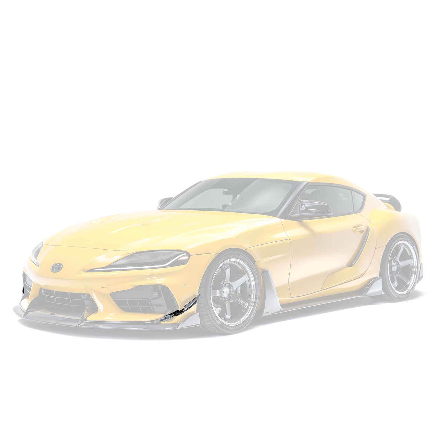 Toyota GR Supra Prepreg Canards (Adro Bumper)