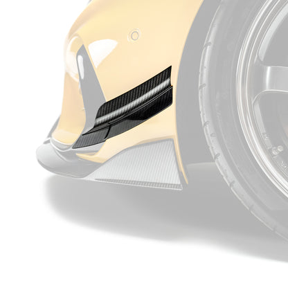 Toyota GR Supra Prepreg Canards (Adro Bumper)