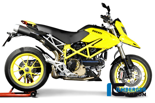 Exhaust Heat Shield Carbon for Ducati Hypermotard 1100