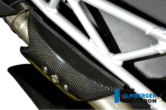 Exhaust Heat Shield Carbon for Ducati Hypermotard 1100