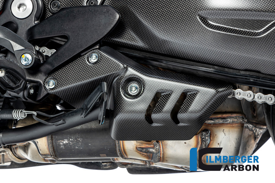Exhaust cover left Ducati Diavel V4 from 2023