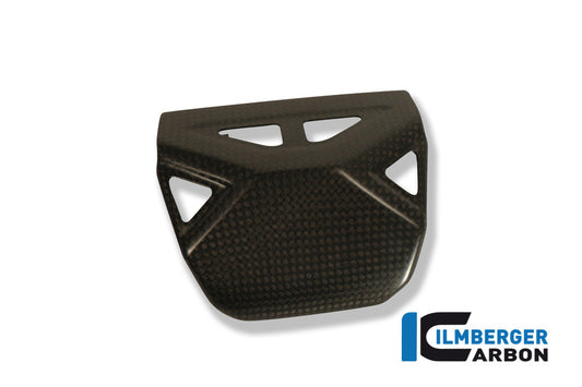 Exhaust heat shield at the exhaust valve Carbon