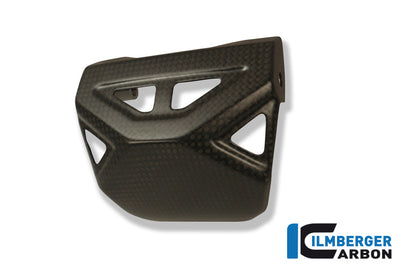Exhaust heat shield at the exhaust valve Carbon