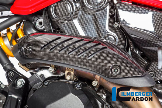Exhaust heat shield on the manifold Ducati Monster 1200