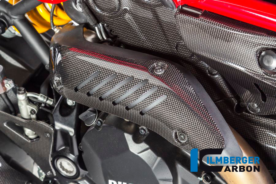 Exhaust heat shield on the manifold Ducati Monster 1200