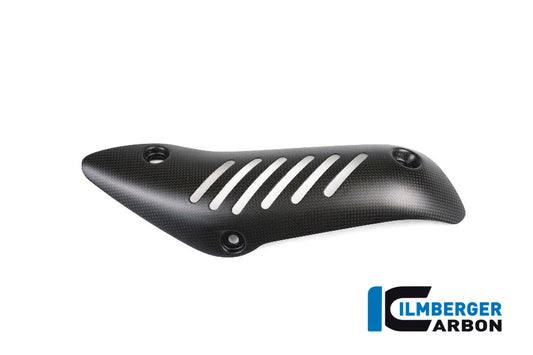 Exhaust heat shield on the manifold matte