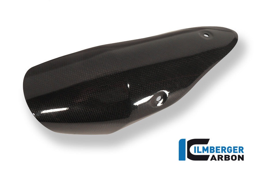 Exhaust heat shield end cap left carbon for Triumph Speed Triple 1050