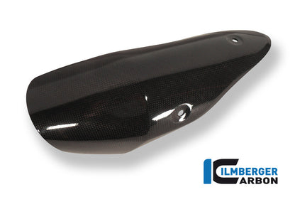Exhaust heat shield end cap left carbon for Triumph Speed Triple 1050