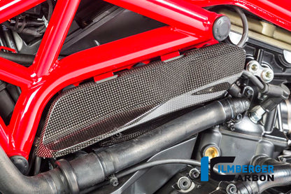 Cover under the frame left Ducati Monster 1200