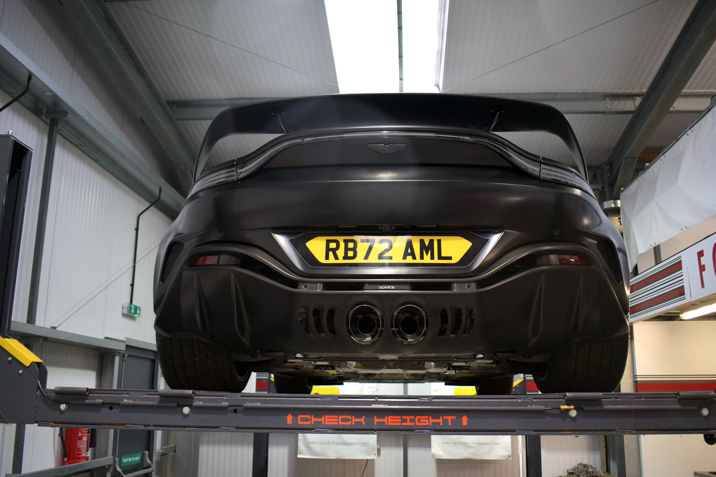 Aston Martin V12 Vantage Titan Sport System w/ Sound Architect