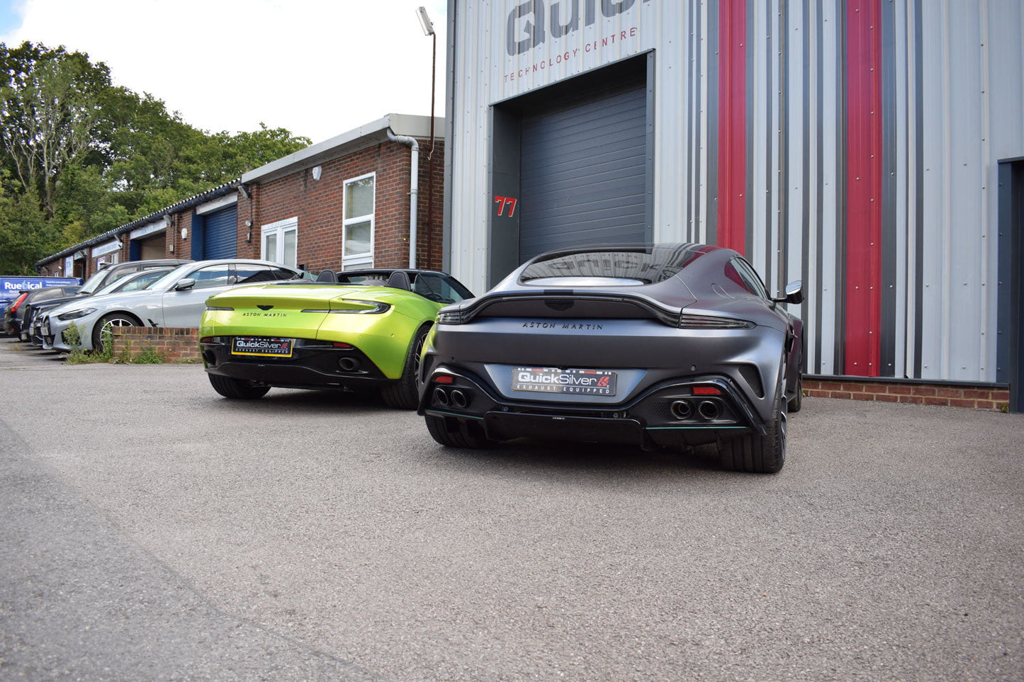 Aston Martin DB12 OPF/GPF Delete Pipes