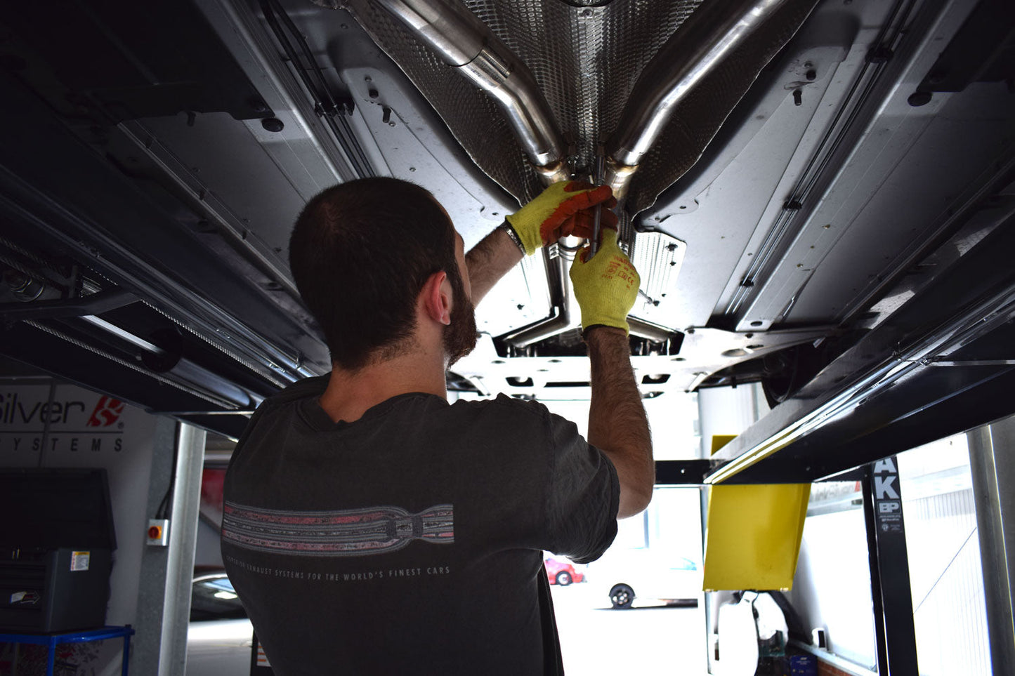 Aston Martin V8 Vantage Secondary Catalyst Delete Pipes