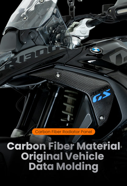 Carbon Fiber Radiator Panel Glossy