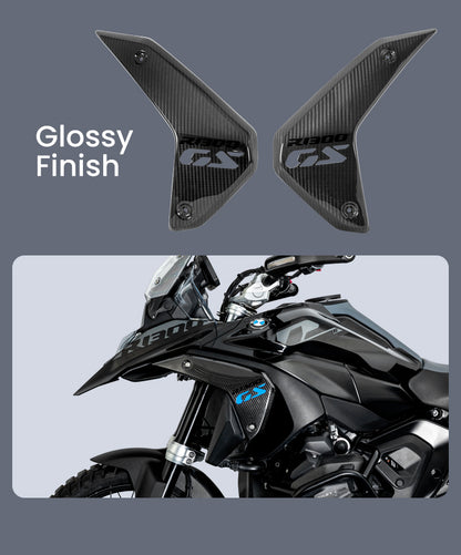 Carbon Fiber Radiator Panel Glossy