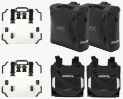 Alps Inflatable Side Bags (23L+23L) With Aluminum Alloy Rack Plates