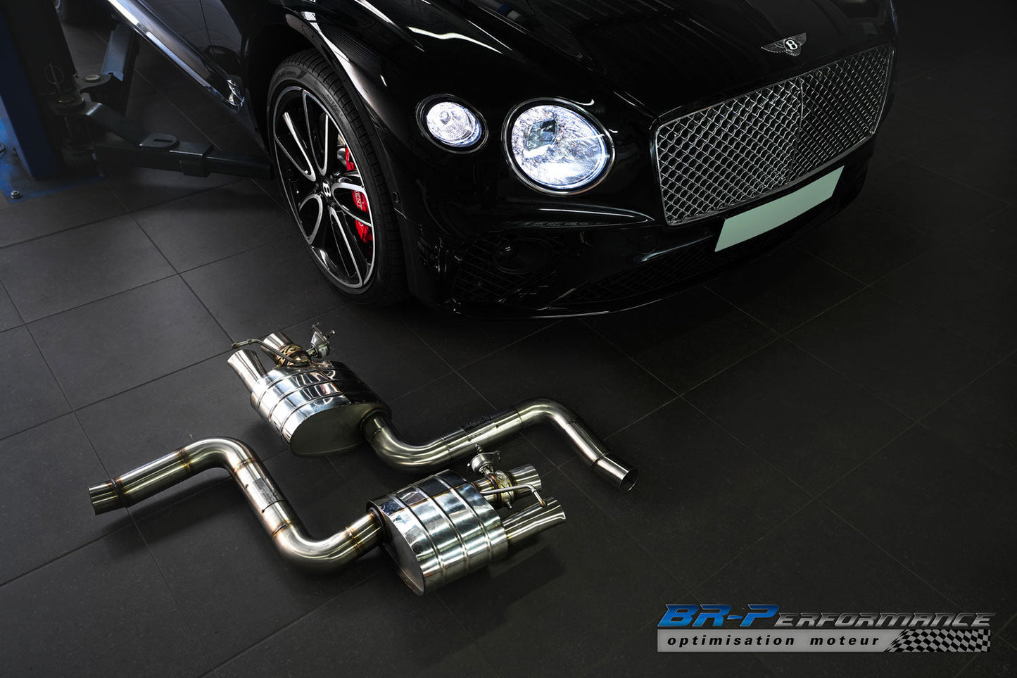 Bentley Continental GT W12 Sport Rear Sections w/ Sound Architect