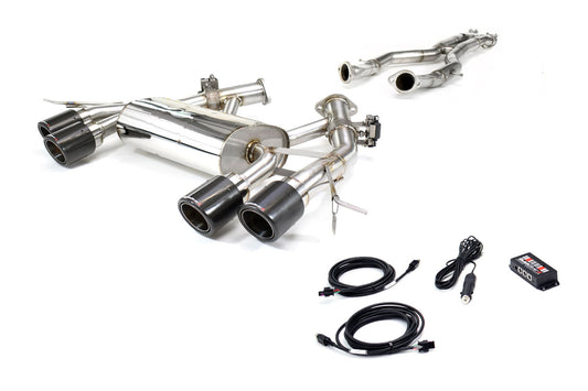 BMW M4 G82 G83 GPF & Secondary-Catalyst Delete Pipes inc OPF Cancellation Kit