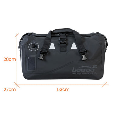40L PVC Tail Bag  (With Magnetic Roll-top Closures)