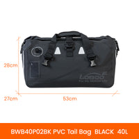 40L PVC Tail Bag  (With Magnetic Roll-top Closures)
