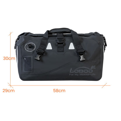50L PVC Tail Bag  (With Magnetic Roll-top Closures)